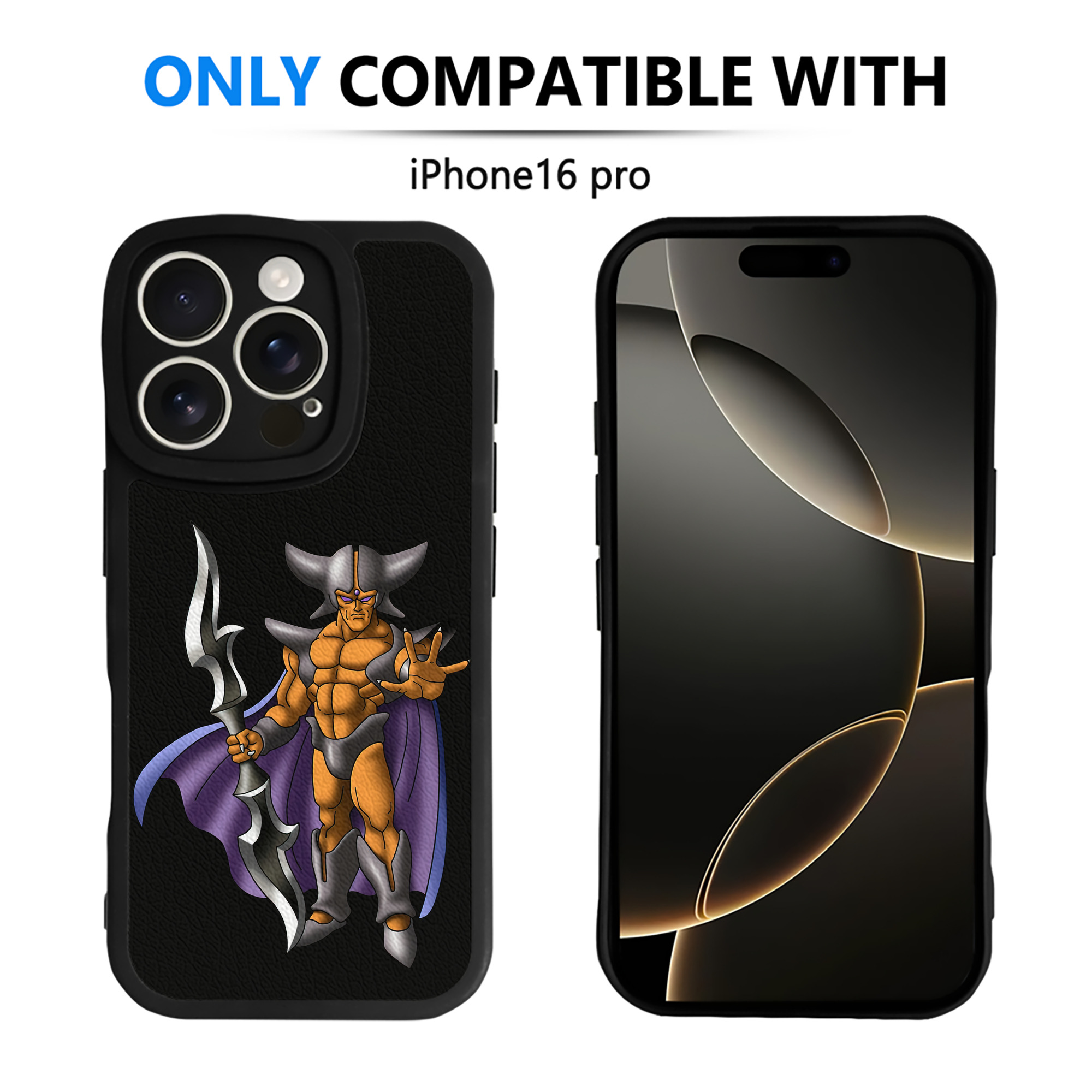 （画像用） ドラゴンクエスト Doragon Kuesuto Dragon Quest 【iPhone 16シリーズ対応】シリコンスマホケース（レザー調） 材質：シリコン